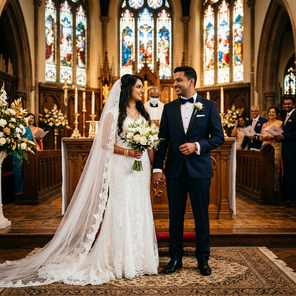 Kerala Coastal Church Ceremony
