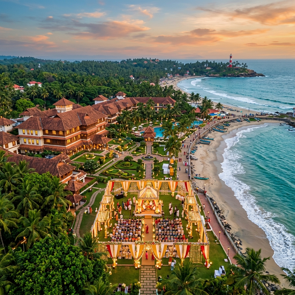 Bespoke Aerial Coastal Resort