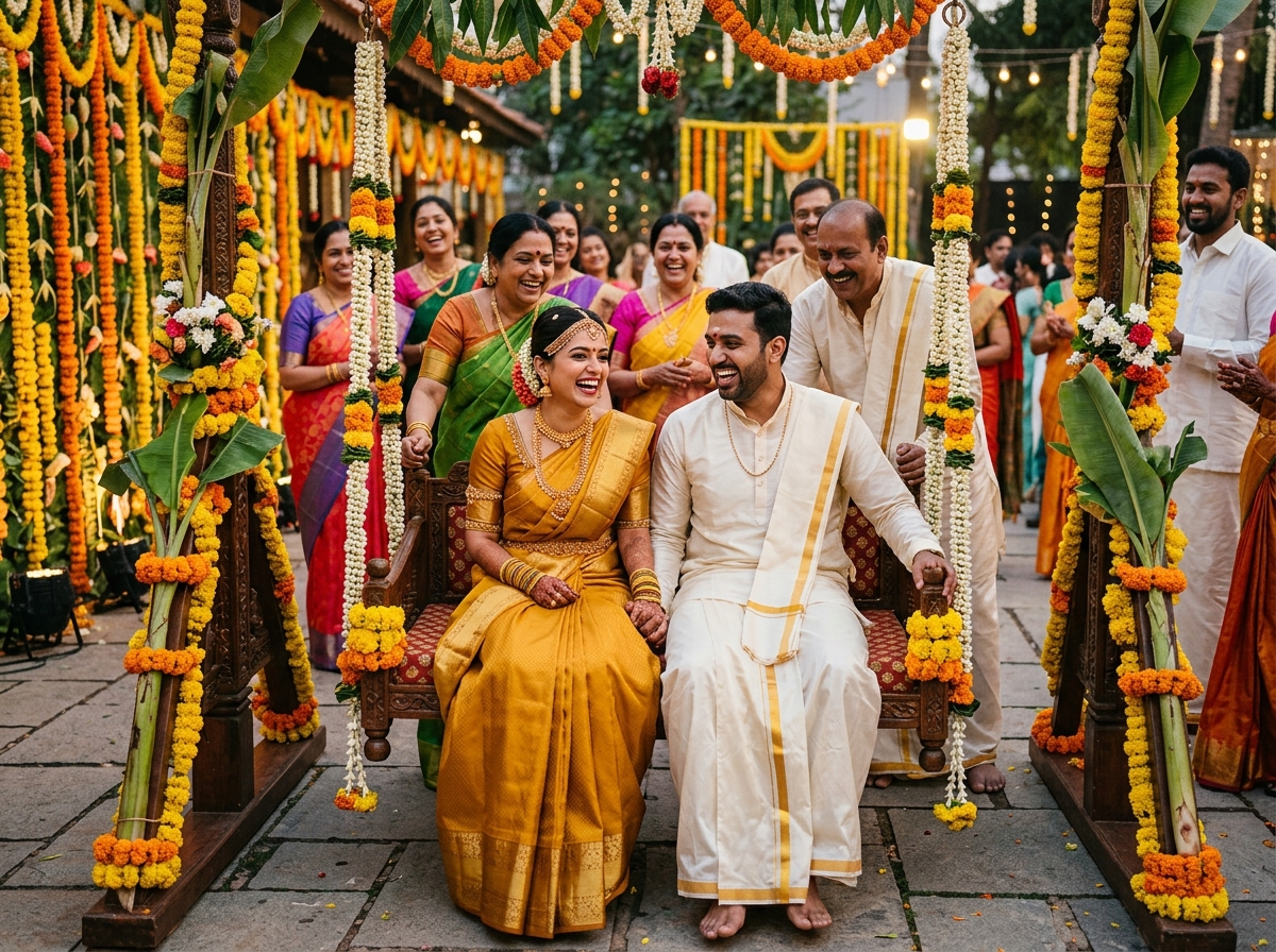 The Royal Oonjal Swing of Madurai